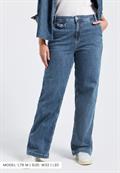 Wide Leg Jeans soft medium washed