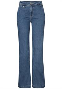 Wide Leg Jeans soft medium washed