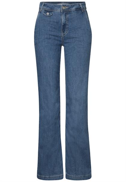 Wide Leg Jeans soft medium washed