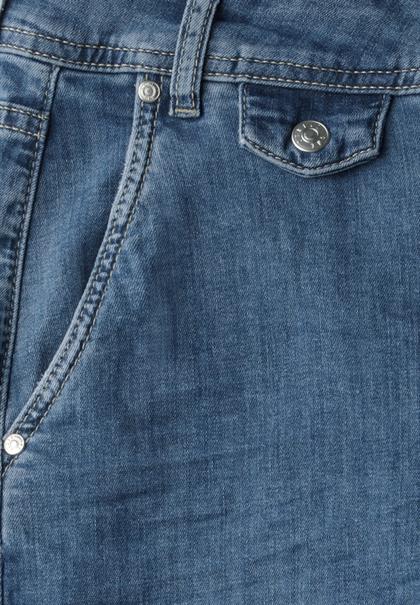 Wide Leg Jeans soft medium washed