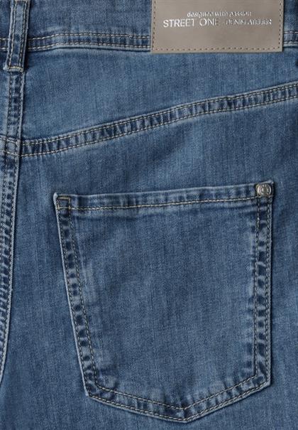 Wide Leg Jeans soft medium washed