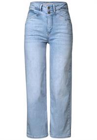 Wide Leg Jeans super bleach washed