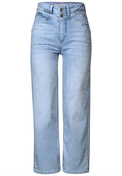Wide Leg Jeans super bleach washed