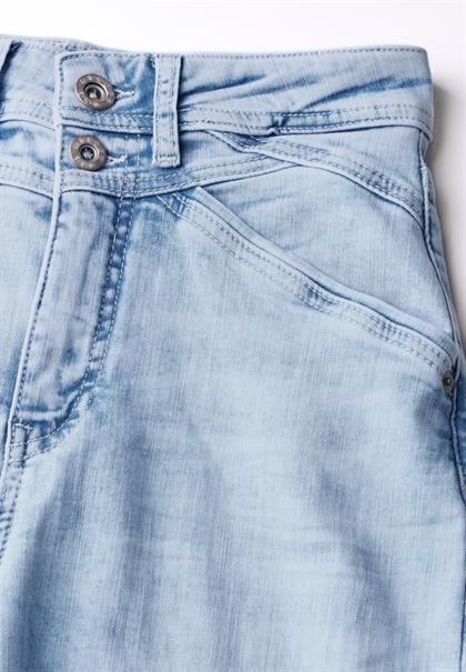 Wide Leg Jeans super bleach washed