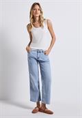 Wide Leg Jeans ultra bleach wash
