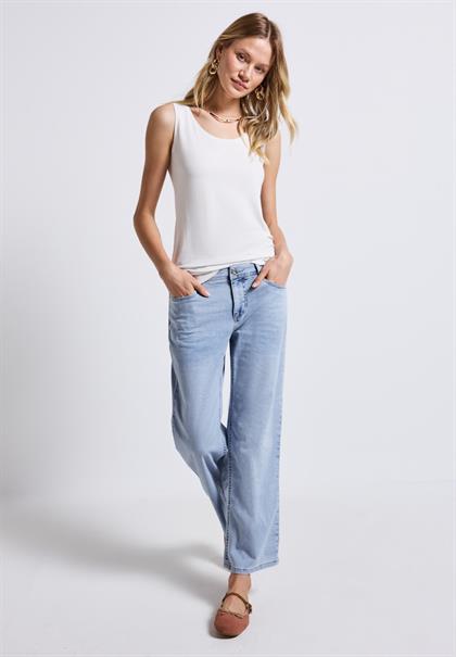 Wide Leg Jeans ultra bleach wash