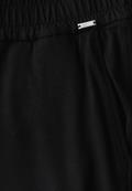 Wide Leg Jersey-Hose black