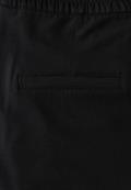 Wide Leg Jersey-Hose black