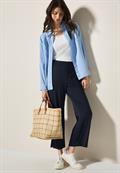 Wide Leg Jersey-Hose universal blue