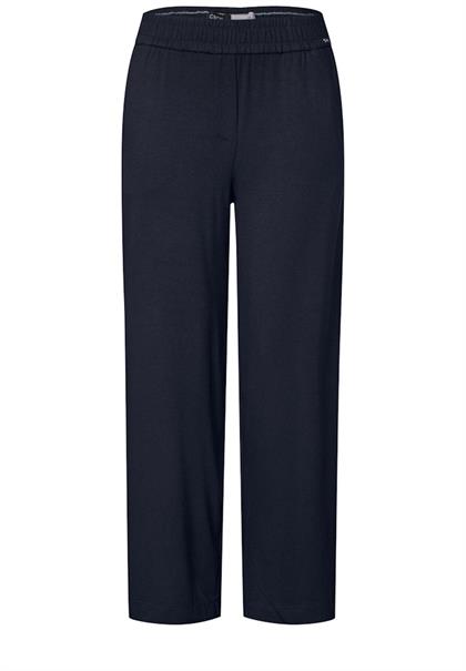 Wide Leg Jersey-Hose universal blue