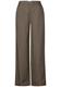 Wide Leg Leinenhose acron brown