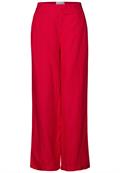 Wide Leg Leinenhose glory red