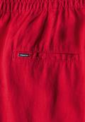 Wide Leg Leinenhose glory red