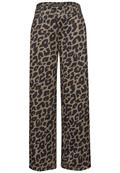 Wide Leg Leo Hose silk brown
