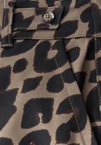 Wide Leg Leo Hose silk brown