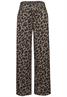 Wide Leg Leo Hose silk brown