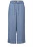 Wide Leg Lyocell-Hose light blue wash