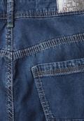 Wide Leg Lyocellmix Jeans mid blue used wash