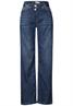 Wide Leg Lyocellmix Jeans mid blue used wash