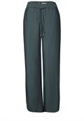 Wide Leg Strukturhose slate khaki