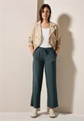 Wide Leg Strukturhose slate khaki