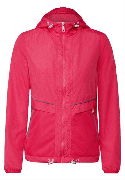 Windbreaker mit Kapuze dragonfruit pink