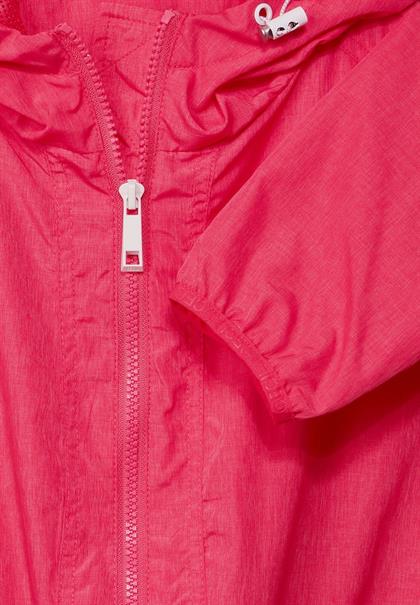 Windbreaker mit Kapuze dragonfruit pink