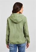 Windbreaker mit Kapuze leaf green