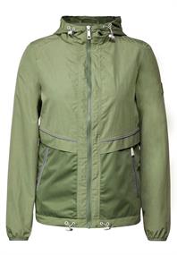 Windbreaker mit Kapuze leaf green
