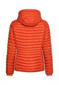 Winddichte Jacke mit seitlichem Strick-Einsatz pumpkin
