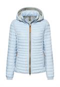 Winddichte Steppjacke mit 2-Wege Reißverschluss light blue