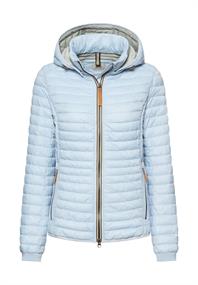 Winddichte Steppjacke mit 2-Wege Reißverschluss light blue