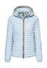 Winddichte Steppjacke mit 2-Wege Reißverschluss light blue