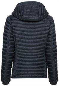 Winddichte Steppjacke mit 2-Wege Reißverschluss navy