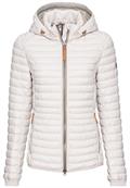 Winddichte Steppjacke mit 2-Wege Reißverschluss pearl