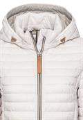 Winddichte Steppjacke mit 2-Wege Reißverschluss pearl