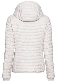 Winddichte Steppjacke mit 2-Wege Reißverschluss pearl