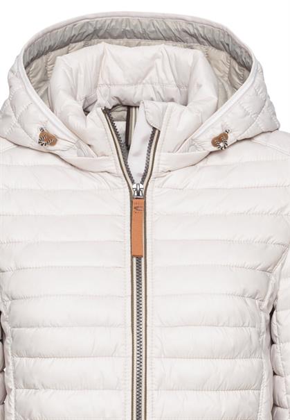 Winddichte Steppjacke mit 2-Wege Reißverschluss pearl