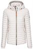 Winddichte Steppjacke mit 2-Wege Reißverschluss pearl