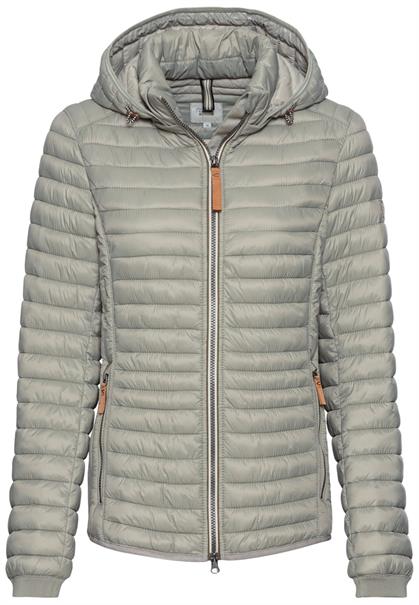 Winddichte Steppjacke mit 2-Wege Reißverschluss sage