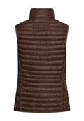 Winddichte Weste mit zwei Innentaschen brown