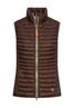 Winddichte Weste mit zwei Innentaschen brown