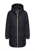 Winddichter Mantel mit Übergroßer Passform navy