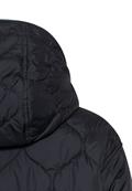 Winddichter Mantel mit Übergroßer Passform navy