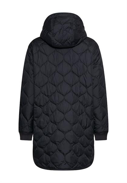 Winddichter Mantel mit Übergroßer Passform navy