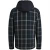 Window Check Hoody Shirtjacket 3 salute