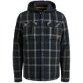 Window Check Hoody Shirtjacket 3 salute