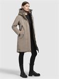 Winterjacke "Charlyn5" 123 graubeige