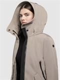 Winterjacke "Charlyn5" 123 graubeige