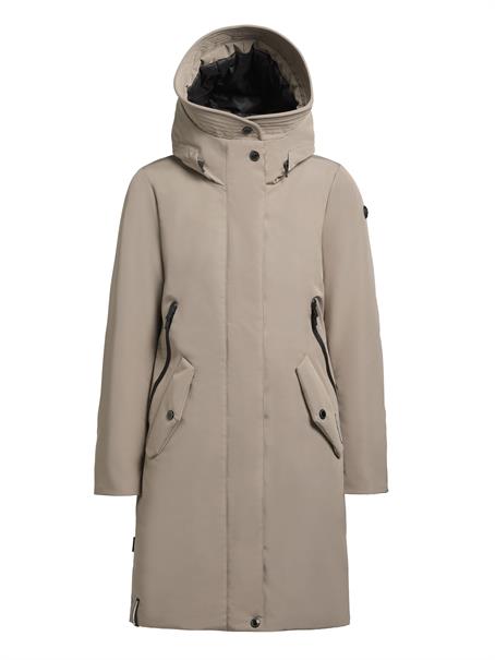 Winterjacke "Charlyn5" 123 graubeige